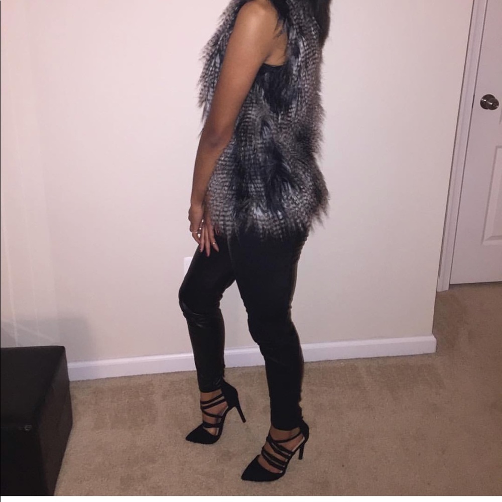 H&M FUR VEST